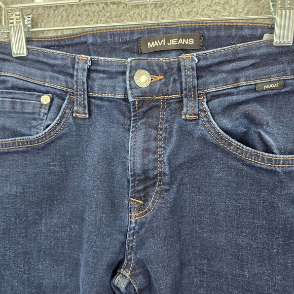 MAVI Jake Slim Leg Mid Rise Stretch Blue Denim Jeans Men's Size 29 x 30 - Picture 3 of 14